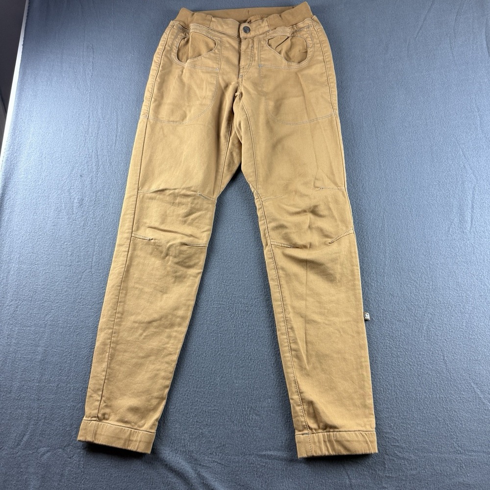 E9 Pants Mens S Brown Rondo Artrock 2.4 Climbing Boulder Hiking Italy Drawstring